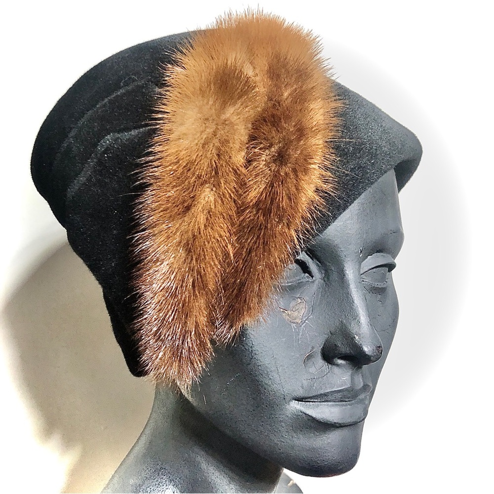 Vintage Fur Joan Howard 50’s Hat